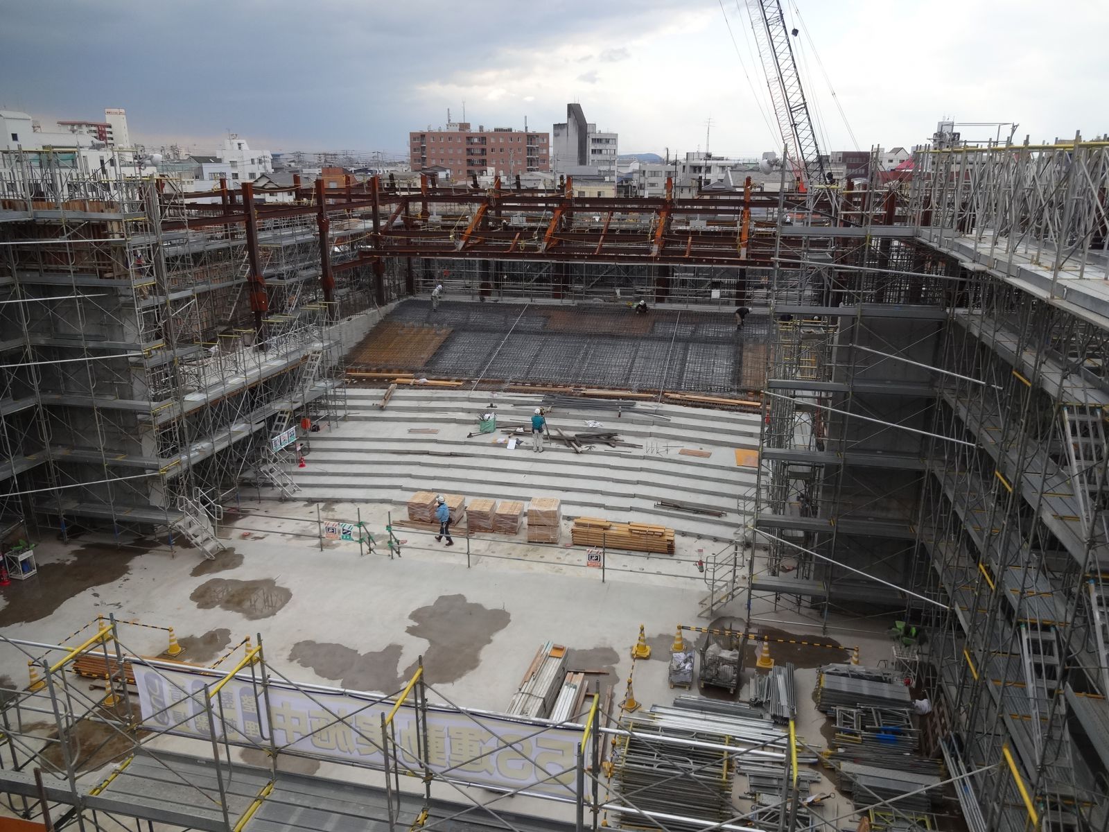 2015年（平成27年）12月上旬の建設工事写真