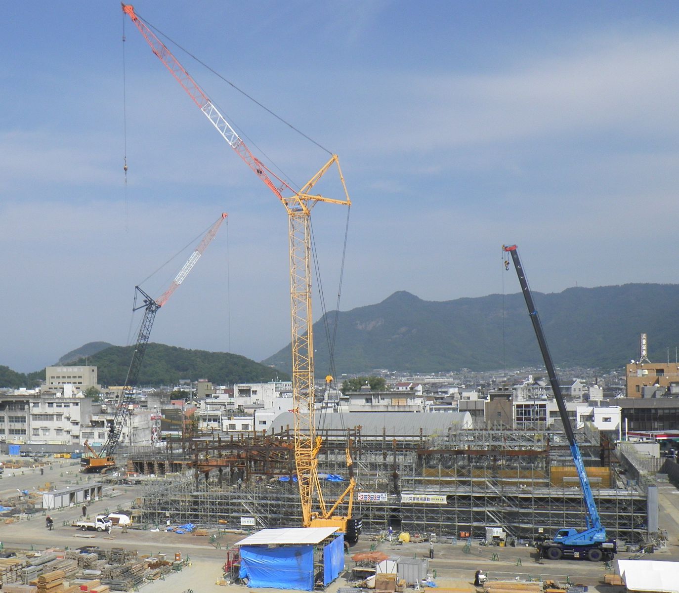 2015年（平成27年）10月中旬の建設工事写真2