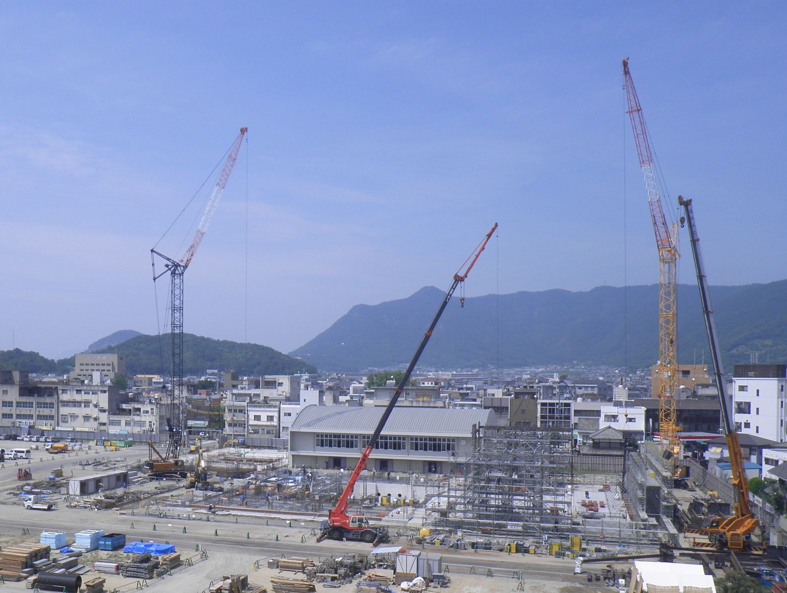 2015年（平成27年）8月上旬の建設工事写真2