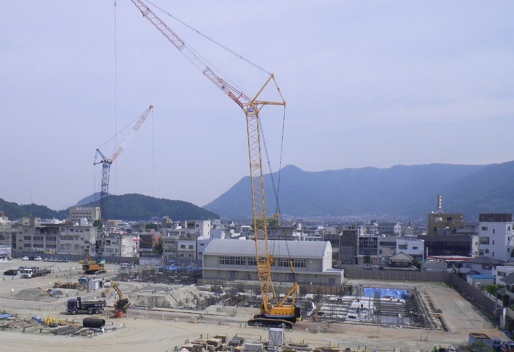 2015年（平成27年）5月下旬の建設工事写真2