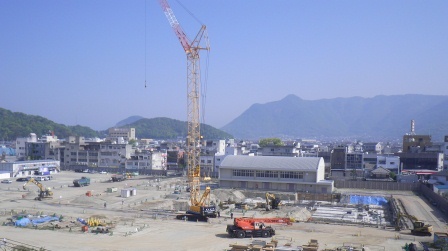 2015年（平成27年）4月下旬の建設工事写真2