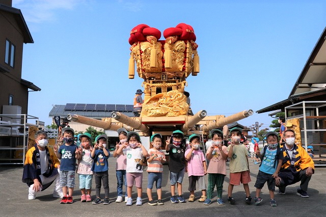 道溝太鼓台見学