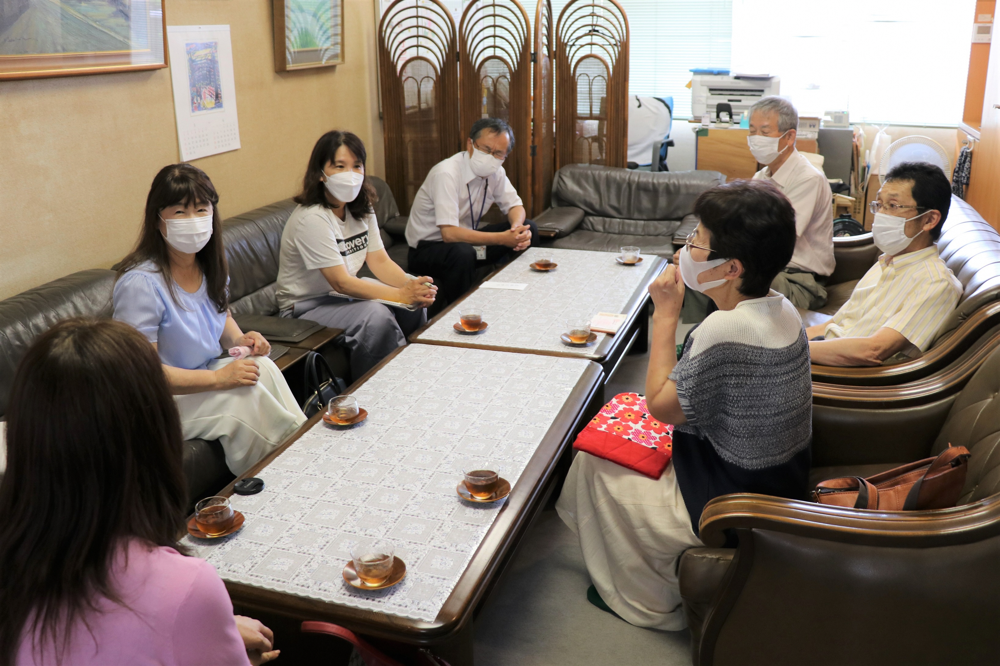 日蘭小学校交流のための助成金贈呈