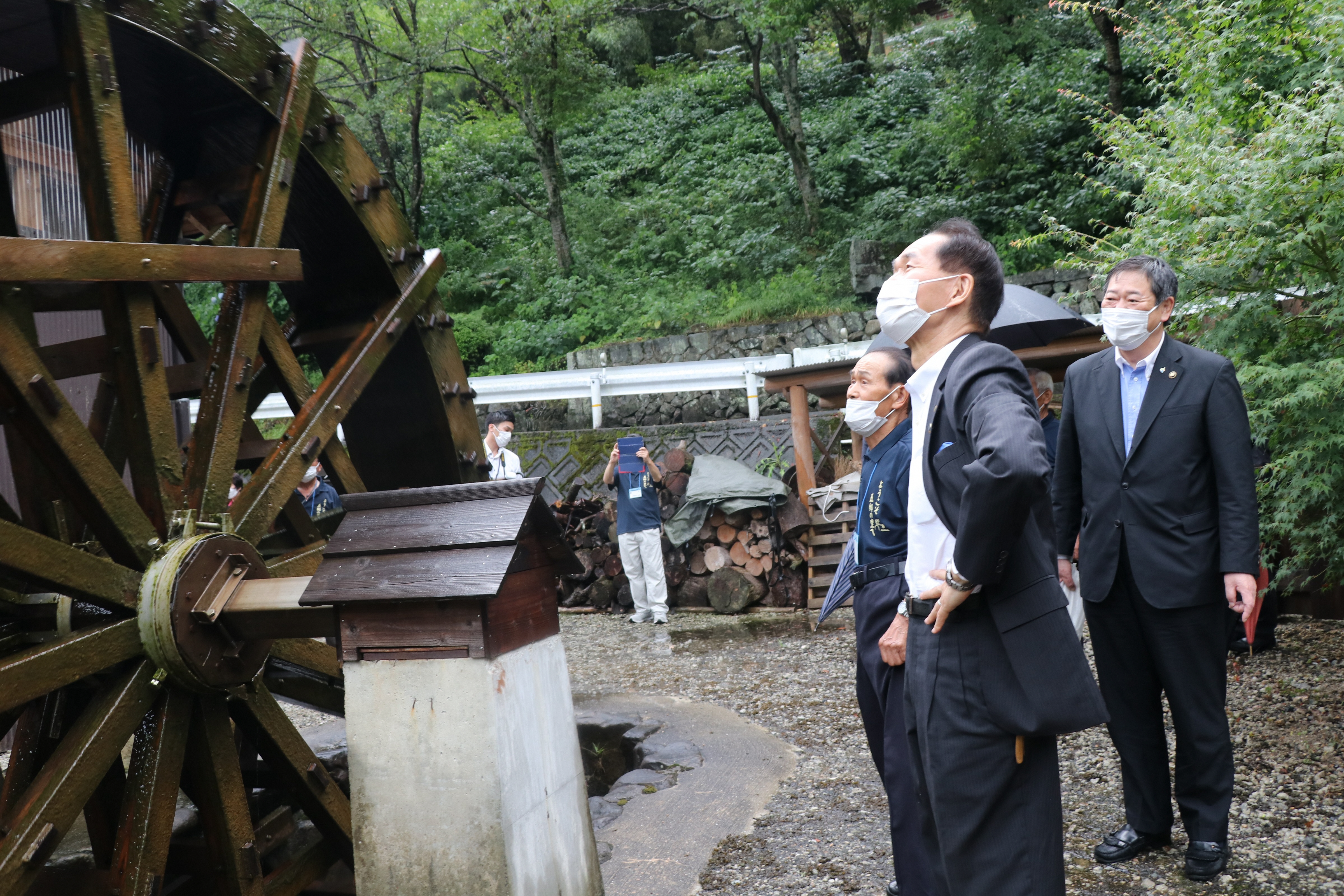 五郷里づくりの会が浜田知事と意見交換