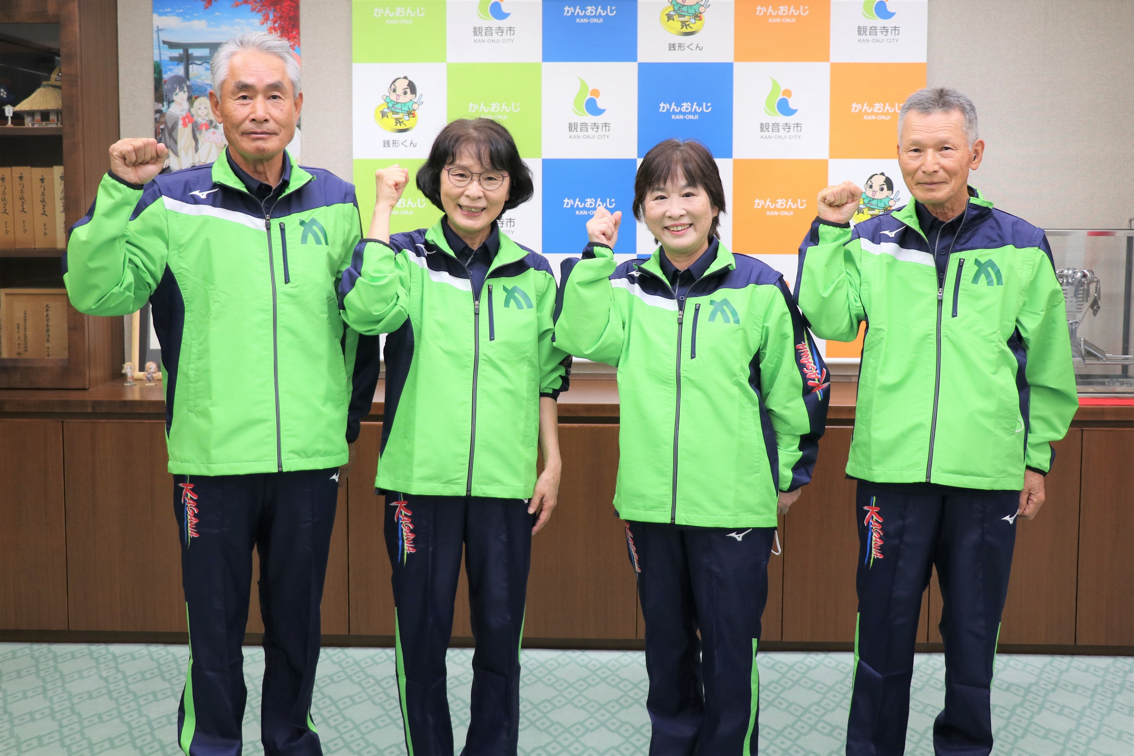 ねんりんピックペタンク交流大会出場選手激励会