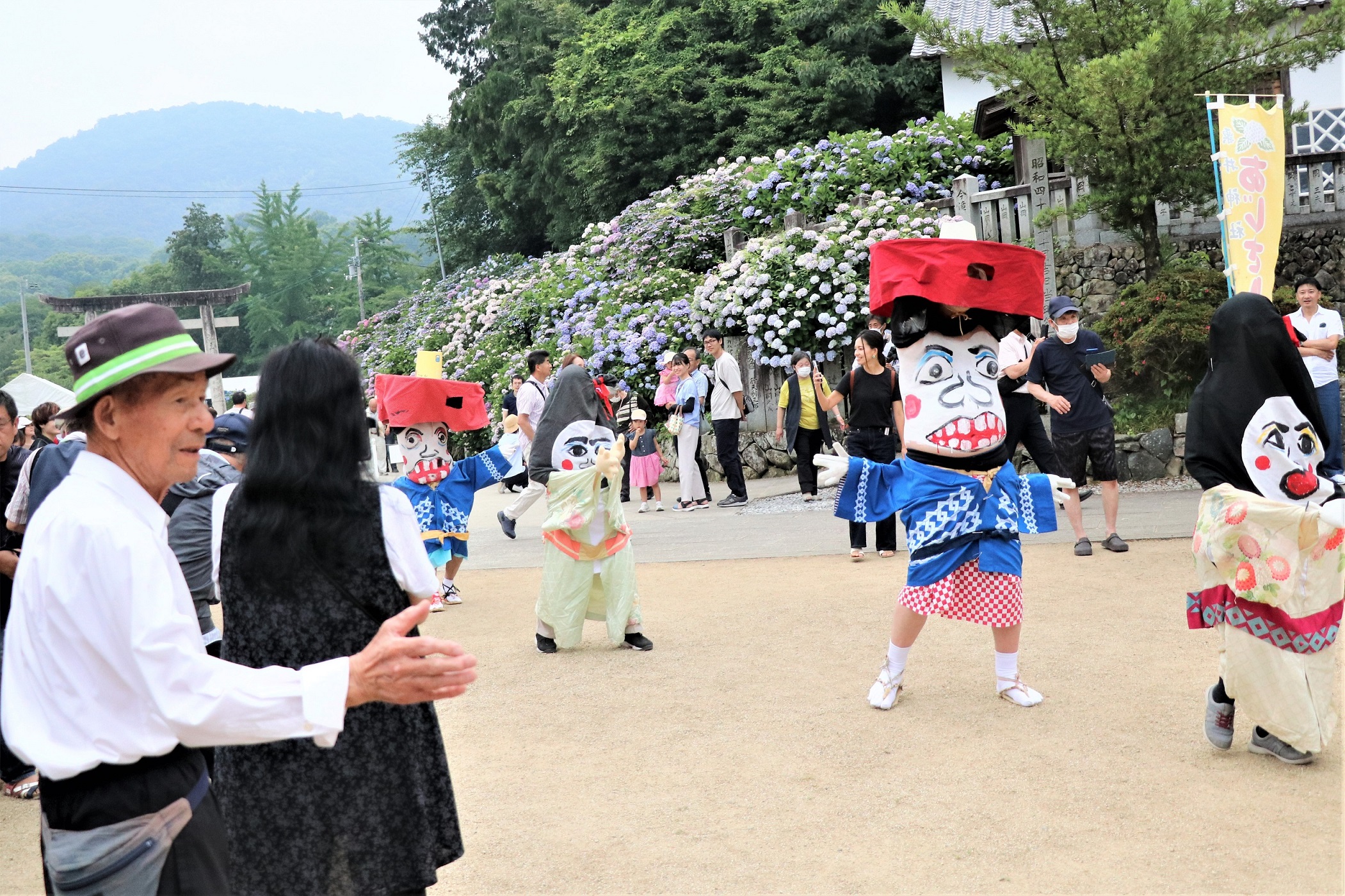 粟井あじさい祭り