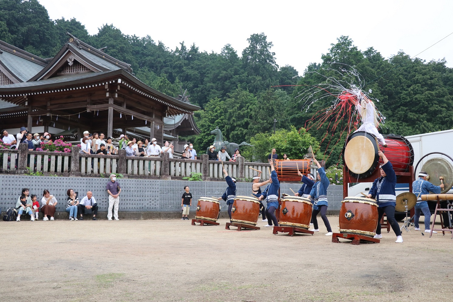 粟井あじさい祭り