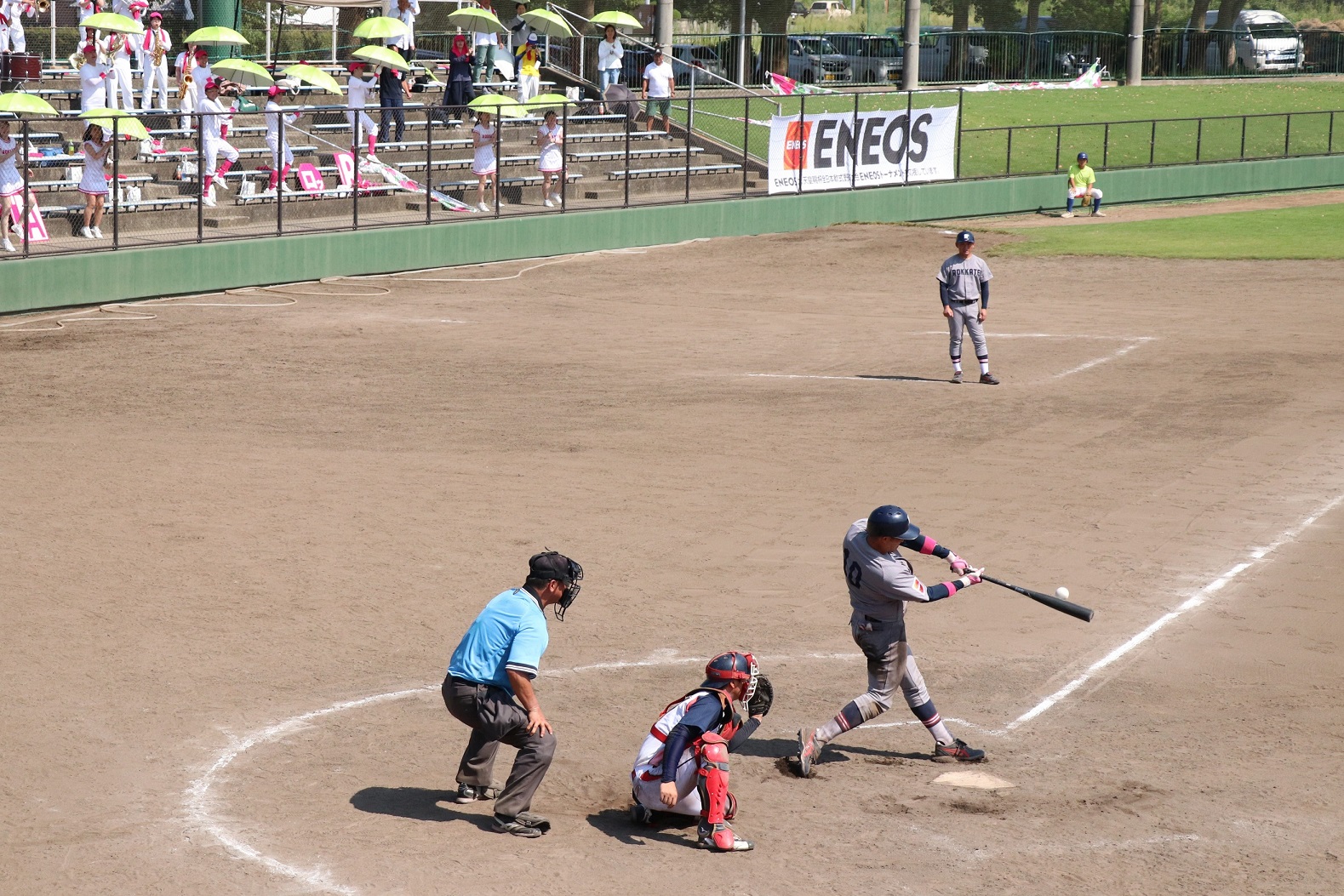 天皇賜杯第78回全日本軟式野球大会エネオストーナメント試合風景