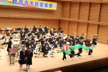 観音寺中学校吹奏楽部・中部中学校吹奏楽部・観音寺総合高等学校吹奏楽部