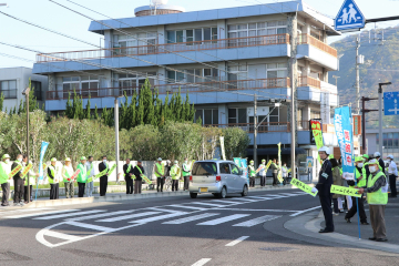 春の交通安全運動街頭キャンペーン