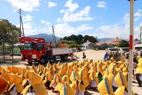 大野原こども園避難訓練