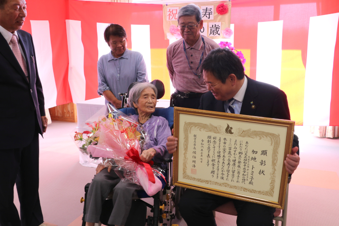 市長と歓談