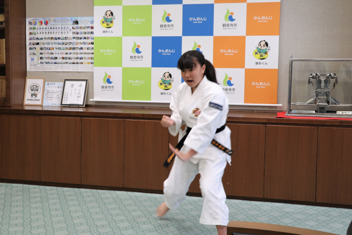 演武披露