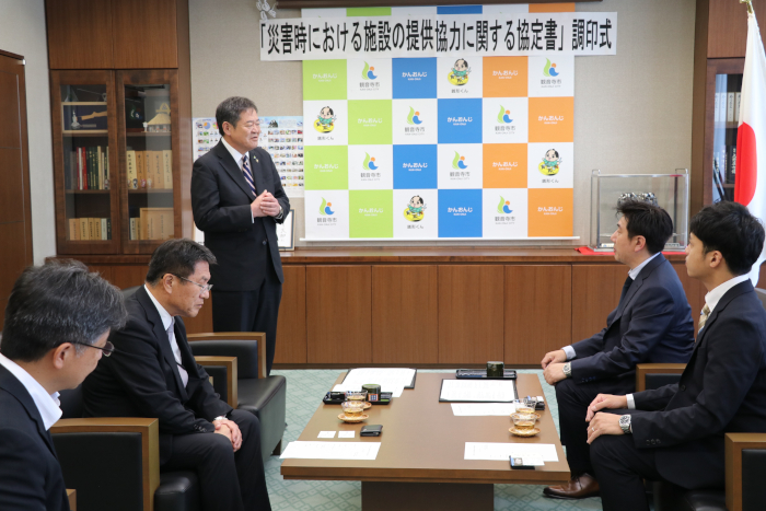 市長お礼の言葉