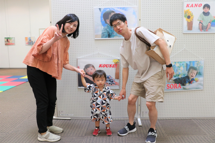 写真と一緒に