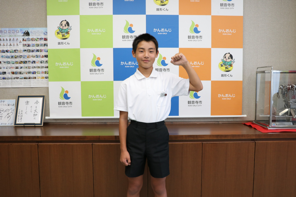 第41回小学生陸上競技交流会に出場する古田さん