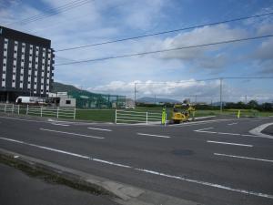 県道21号線からの入口