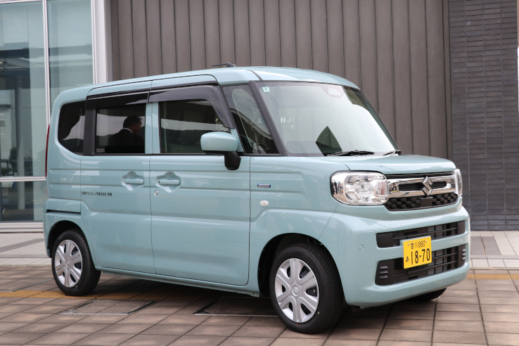 寄贈された福祉車両