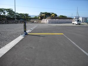 持込ごみ停車看板