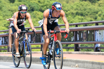 日本学生トライアスロン選手権大会の写真