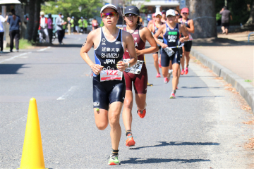日本学生トライアスロン選手権大会の写真