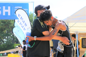 男子個人第1位の浅沼一那​選手