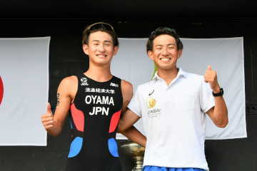 日本学生トライアスロン選手権大会の写真