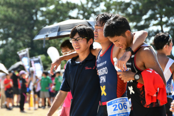 日本学生トライアスロン選手権大会の写真