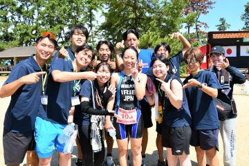日本学生トライアスロン選手権大会の写真