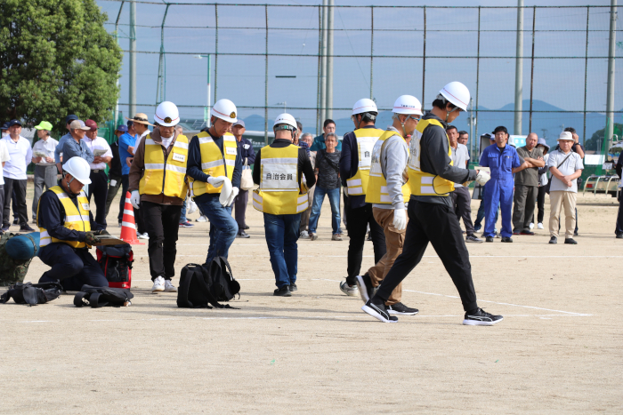 地区での動き確認