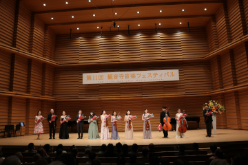 観音寺音楽フェスティバル演奏風景