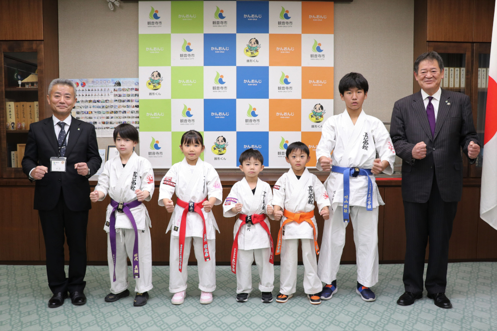 真心會舘所属の選手激励会