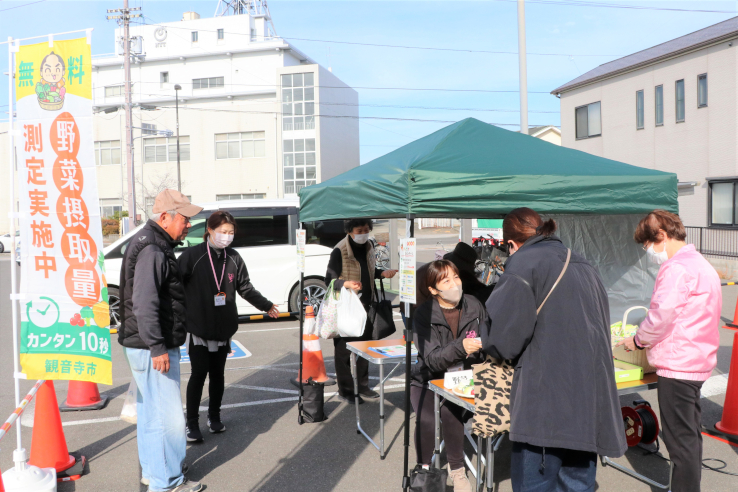 ベジアップキャンペーンの様子