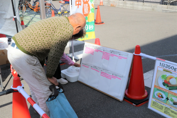 ベジアップキャンペーンの様子