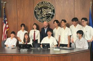 アップルトン市とのホームステイ交流