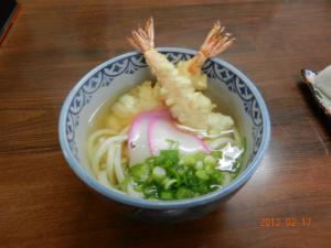 天ぷらうどん