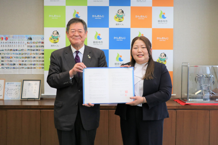 リサイクル連携協定の様子