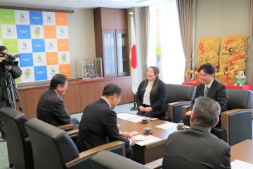 リサイクル連携協定の様子