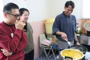 お国自慢料理大会の様子