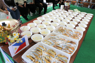 お国自慢料理大会の様子