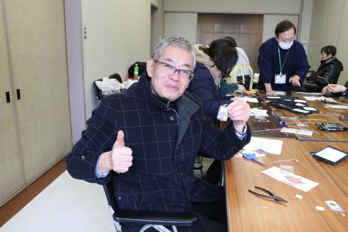 水引キーホルダー完成