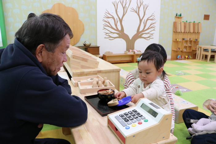 うどんやさんごっこ
