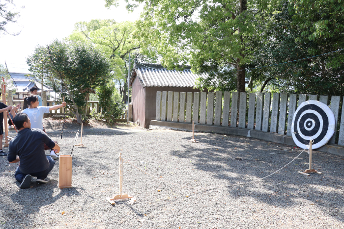 御弓打ち体験会