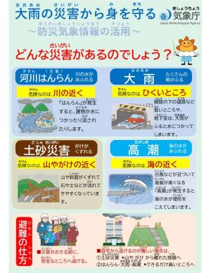 気象庁チラシ1