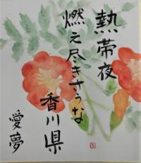 熱帯夜燃え尽きそうな香川県