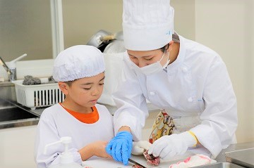 お魚さばき方教室