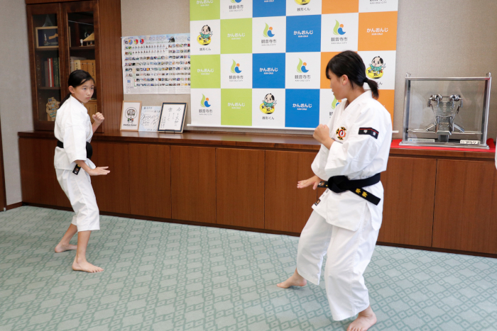 演武披露