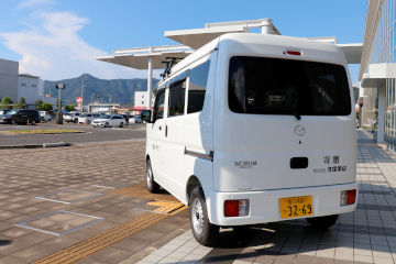 株式会社久保電機が青色防犯パトロール車両を寄贈