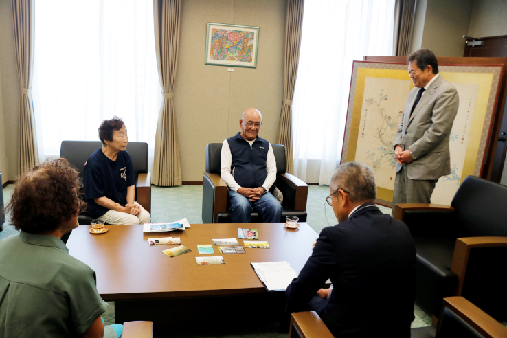 市長が激励のことば