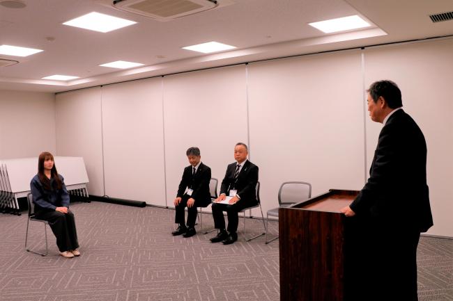 被災地職員派遣写真